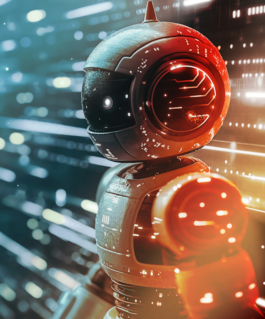 Robot in abstract space